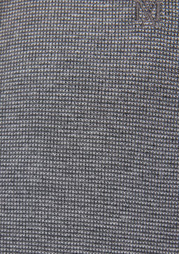 Siyah Orme Gomlek - Mavi фото 6