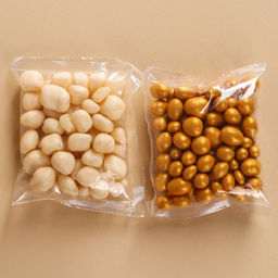 Подарочный набор С новым годом: чай (50 г), арахис, ананас в шоколаде, крем-мед - Фабрика счастья фото 4