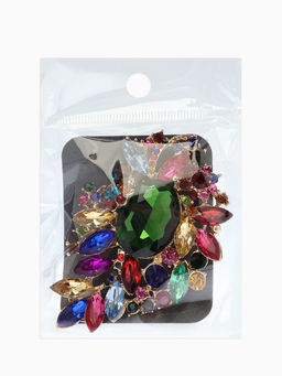 Брошь «Императрица. Орден», цветная в золоте