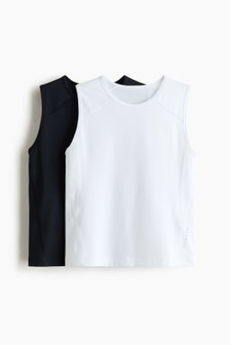 Pack 2 camisetas de deporte con DryMove Slim Fit