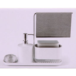 Подставка под губку с дозатором 300мл. 31х10,7х16 1884