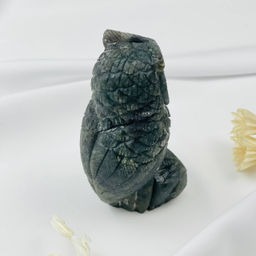 Статуэтка Сова из Лабрадора - Радуга самоцветов фото 4