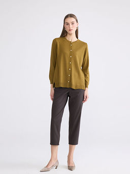 Bisiklet Yaka Kad?n Triko H?rka