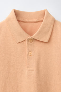 POLO B?SICO PIQU? / Melocot?n - Zara фото 3