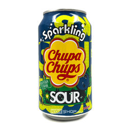 Газированный напиток Кислая черника Chupa Chups, Корея, 345 мл Акция