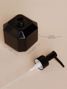 Дозатор для мыла SL Home «Артемида», 380 мл, чёрный