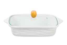 Блюдо для запекания Elan Gallery Айсберг волны 30×18×13 см 1.1 л с крышкой  фото 9