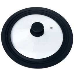 Крышка универ. из закал ст. с сил ободком_мультиразмер: 24/26/28см, CAPPELLO,тм Mallony арт.003581