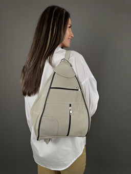 Сумка-рюкзак женская из телячьей кожи - Sefaro фото 5