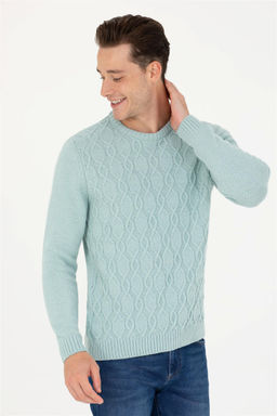 U. S. Polo Assn Мужской мятный свитер - U.s. polo assn фото 10