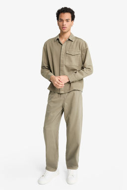 %100 Pamuk Baggy Fit Pantolon - Defacto фото 4