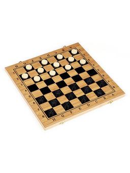 Настольная игра 3 в 1 «Король»: нарды, шахматы, шашки, 39×39 см