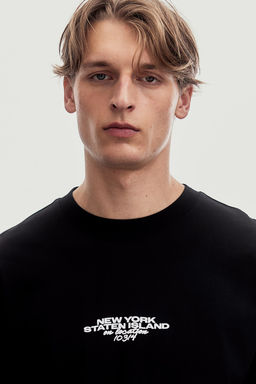 Camiseta con motivo estampado Loose Fit - H&m фото 3