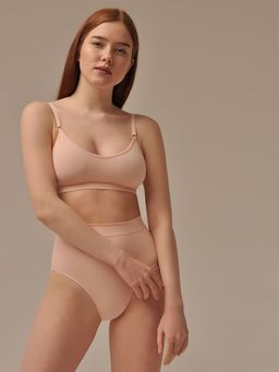 Топ на тонких регулируемых бретелях с чашечками - My фото 33