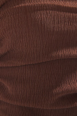 Trendyolmilla Premium Tas Straplez Buzgulu Esnek Orme Bluz TWOSS24BZ00216 фото 7