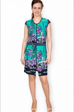 Халат женский на молнии (200-3)