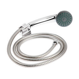 Смеситель для ванны Accoona A7140, однорычажный, излив 300 мм, с душевым набором, хром