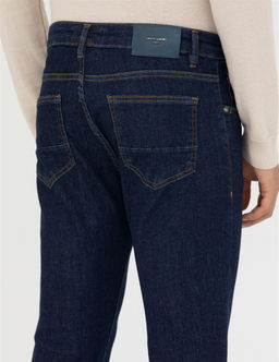 Lacivert Slim Fit Jean Pantolon - Pierre cardin фото 7