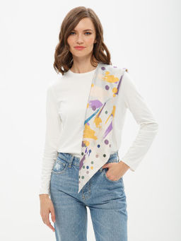 Платок жен. шелк 86х86 SS03-8326-19