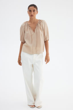 Blusa con mangas globo - H&m фото 7