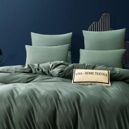 Комплект постельного белья Однотонный Сатин CS046 1.5 спальный 70-70 2 шт;50-70 2 шт