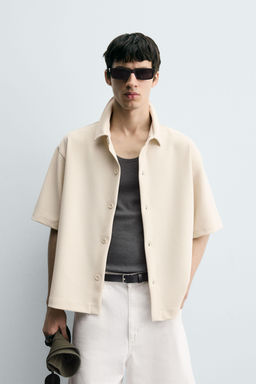 TEXTURED INTERLOCK SHIRT