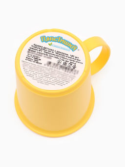 Кружка детская с декором 180 мл., жёлтая