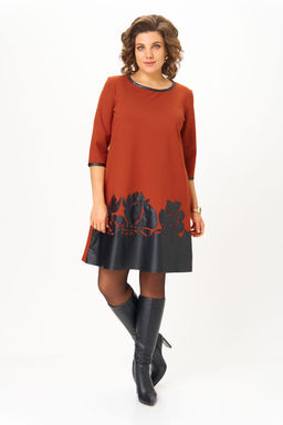 Платье Michel Chic 2140/1 терракот