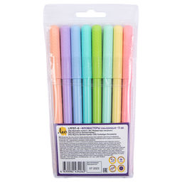 Лео Играй Фломастеры смываемые LPFST-08 8 цв