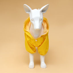 Комбинезон для собак, демисезонный с подкладом, размер XL (ДС 36, Ог 52 см), жёлтый - Simaland фото 3