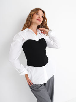 Корсет, черный