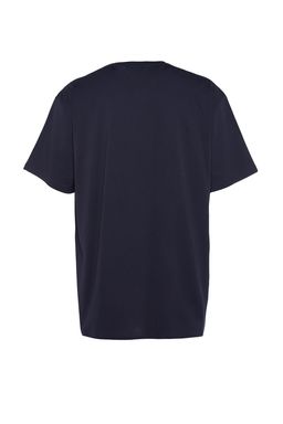 TRENDYOL MAN Buyuk Beden Lacivert Oversize/Genis Kesim Sehir Bask?l? %100 Pamuklu T-Shirt TMNSS23TS00135 - Trendyolmilla фото 8