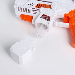 Генератор мыльных пузырей Бластер Х5, 21 ? 15 см - Funny toys фото 7