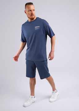 CLE Футболка муж. 541992/26зэ хаки/белый - Clever wear фото 5