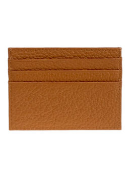 Картхолдер женский из натуральной кожи для пластиковых карт, цвет коричневый - Greta фото 2