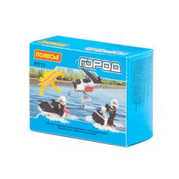 Конструктор Классик Город. Полиция-7 (43 элемента) (в коробке) - Полесье фото 8