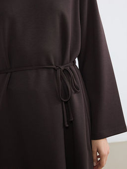 Bisiklet Yaka Asimetrik Kesim Bluz