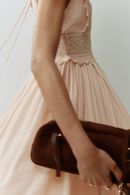 Vestido con cuerpo de encaje - H&m фото 6