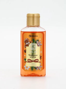 Подарочный набор новогодний Ароматы праздника, гель для душа, печенье, 100 мл и носки, URAL LAB