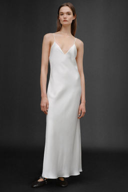 SATIN MIDI DRESS 50TH ANNIVERSARY