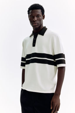 Polo de punto Loose Fit - H&m фото 7