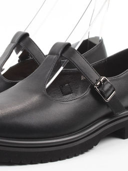 06-M47-13 BLACK Туфли женские (натуральная кожа)