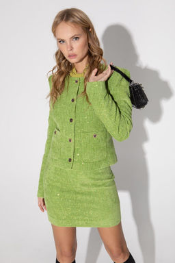 Жакет Pirs 5038 лаймовый  фото 5