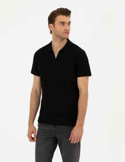 Siyah Slim Fit Ti__rt - Pierre cardin фото 8