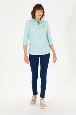 Женские голубые джинсовые брюки - U.s. polo assn фото 10
