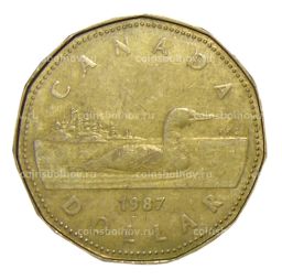 1 доллар 1987 года Канада