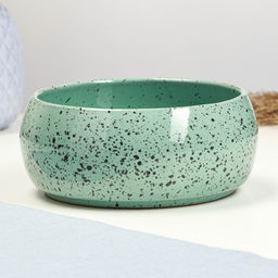 Судок для запекания Борисовская керамика «Гармония», 900 мл, 16.5×6.5 см, зелёный