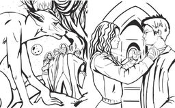 Волшебный мир Гарри Поттера. Раскраска