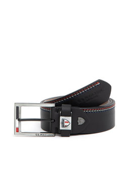 Мужской черный пояс - U.s. polo assn фото 3