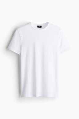 Camiseta de algodon Slim Fit - H&m фото 5
